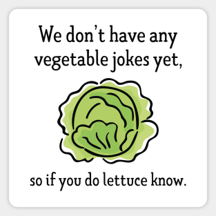 Vegetable Jokes Magnet